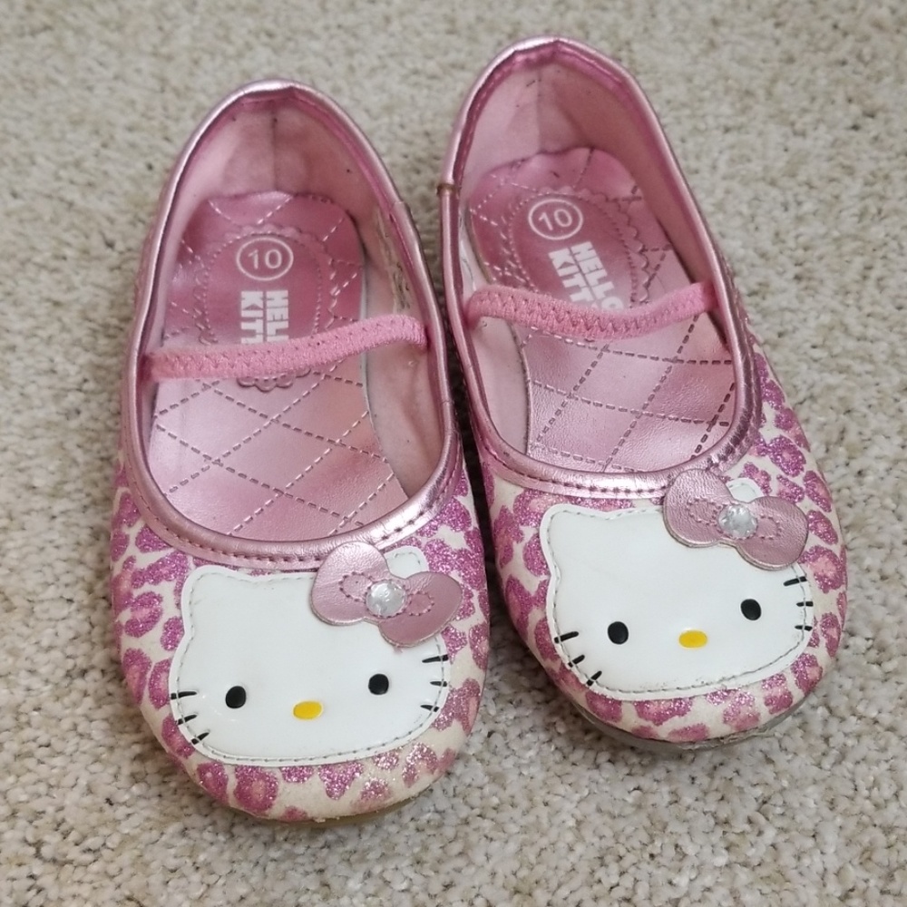 Hello Kitty sparkle shoes